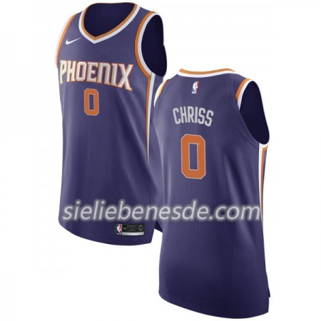 Herren NBA Phoenix Suns Trikot Marquese Chriss 0 Nike 2017-18 Lila Swingman